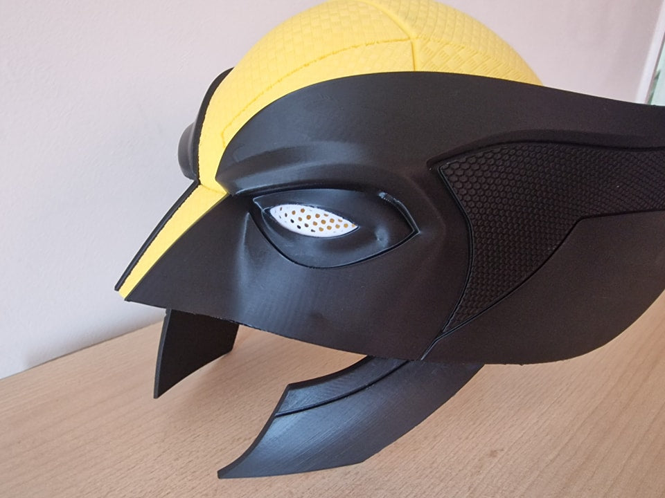 3D Printed Wolverine Helmet