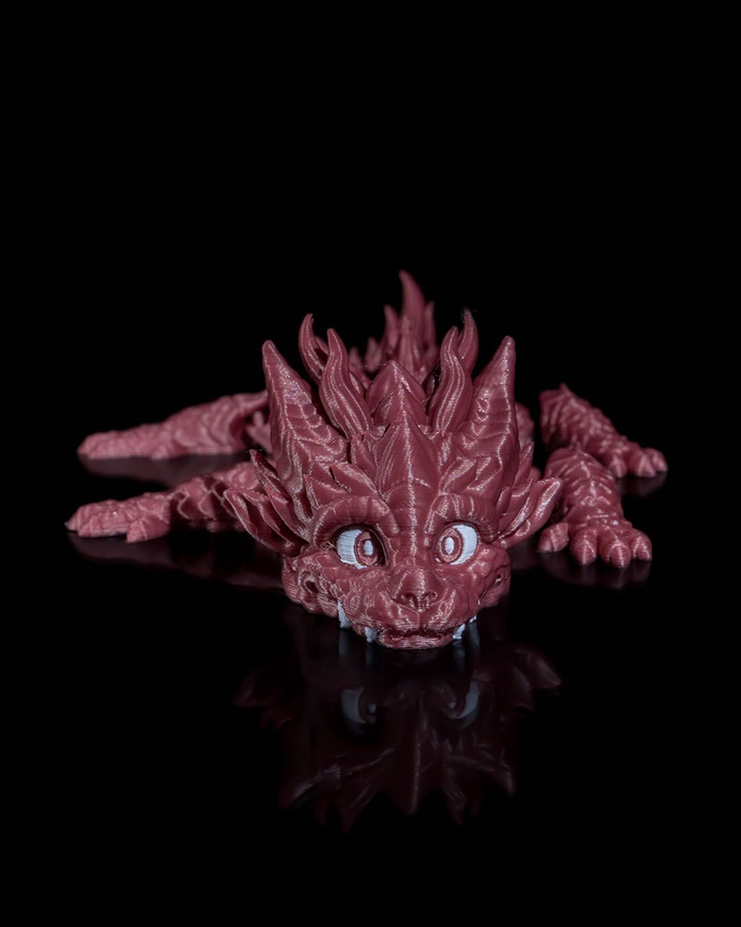 3D Printed Lazy Dragon