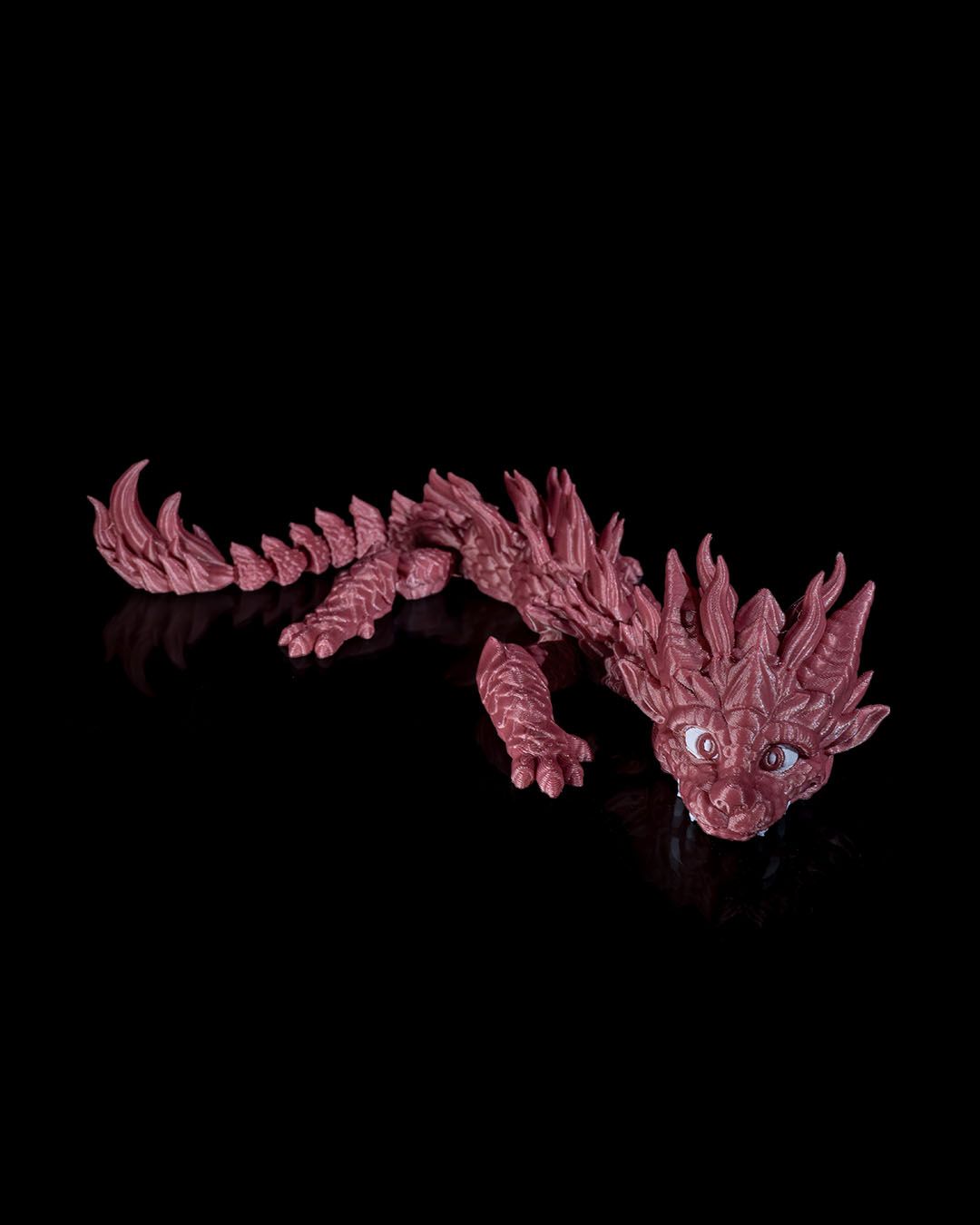 3D Printed Lazy Dragon