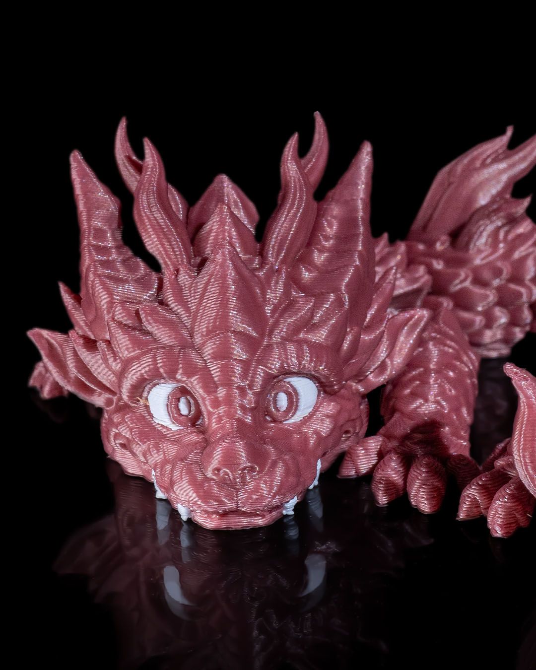 3D Printed Lazy Dragon