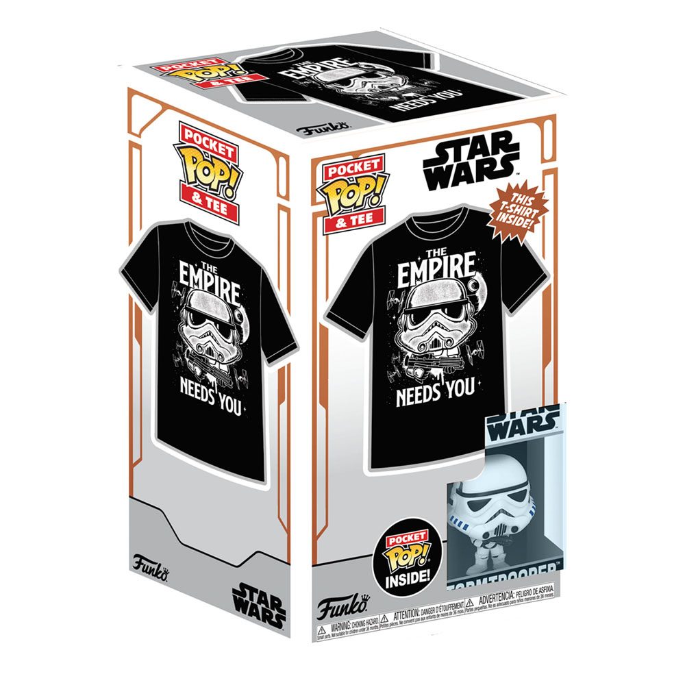 Star Wars Pocket POP! & Tee Box Stormtrooper