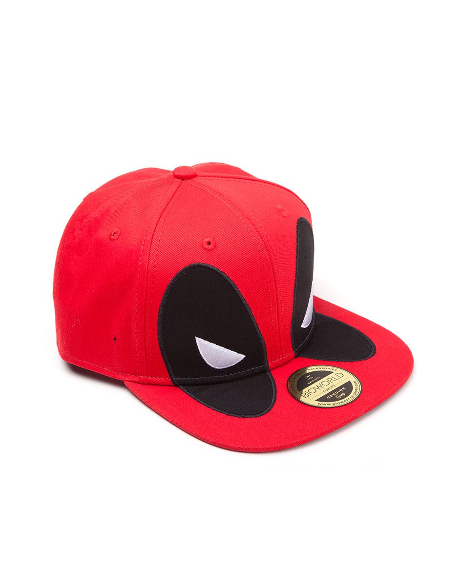 Deadpool Snapback Cap Big Face